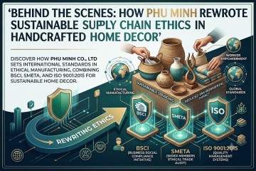 Behind the Scenes: How Phu Minh Rewrote Sustainable Supply Chain Ethics in Handcrafted Home Decor